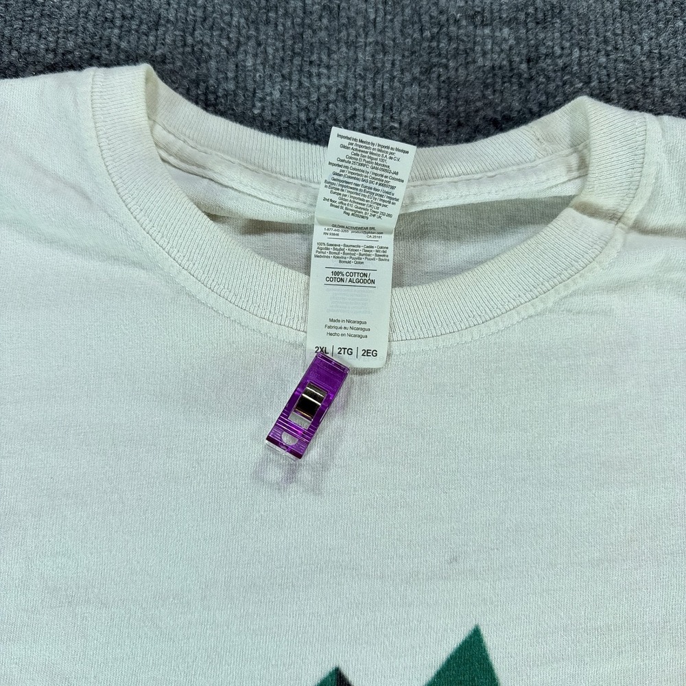 VTG Gildan Ultra Cotton F*** Vail Long Sleeve Graphic T-Shirt Mens 2XL Snowboard - Picture 3 of 6
